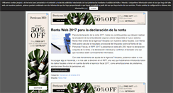 Desktop Screenshot of declaraciondelarenta1.com